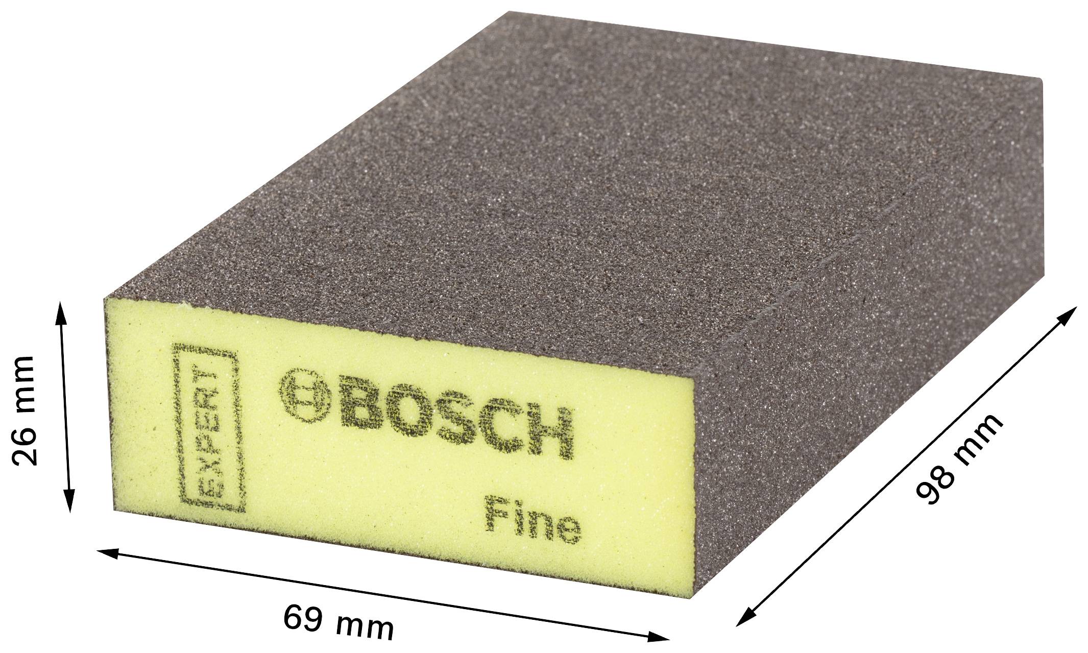 Brúsna hubka BOSCH S471 stredná