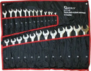 Sada očkoplochých kľúčov 25-dielna CrV