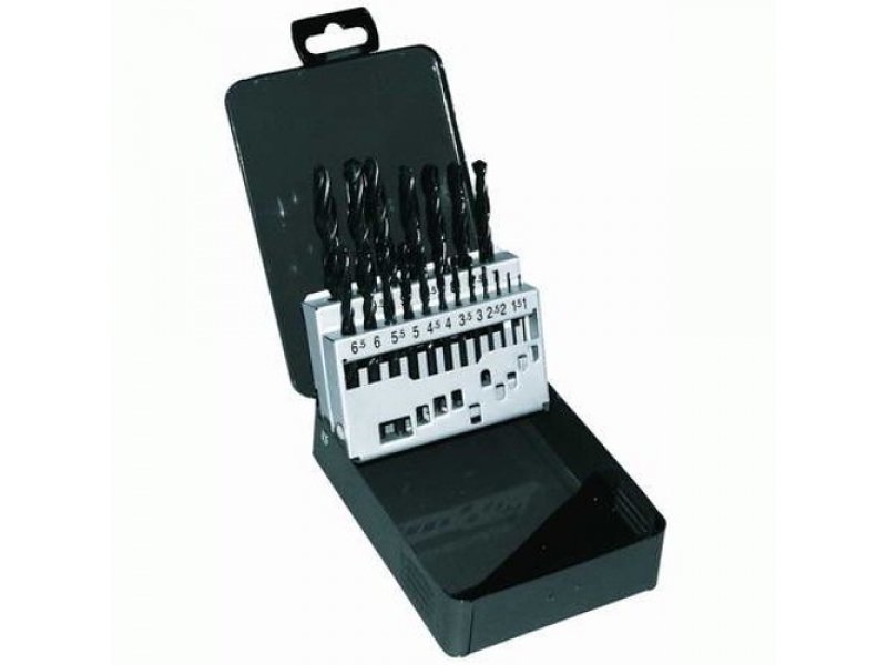 Sada vrtákov do kovu 19-dielna HSS