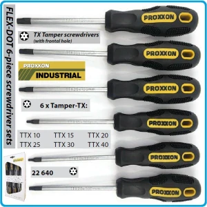 Sada skrutkovačov 6-dielna TORX PROXXON 22640