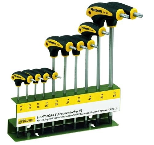 Sada L skrutkovačov TORX PROXXON 22652