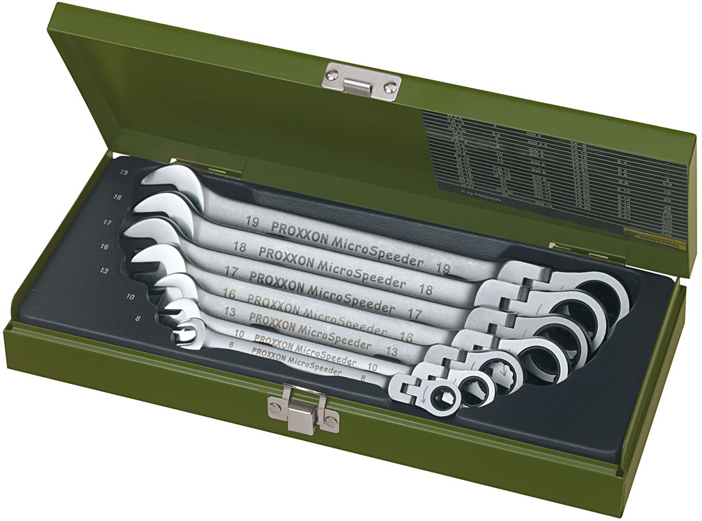 Sada račňových kľúčov s kĺbom Proxxon 7dl. 23068