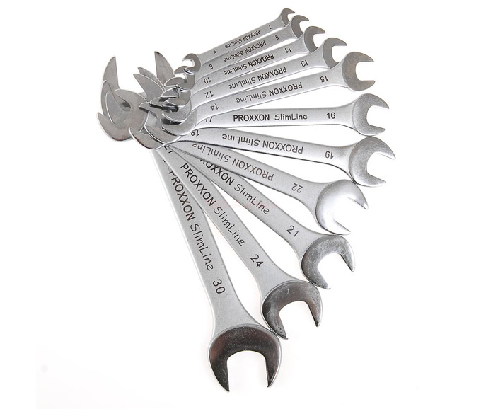 PROXXON 23802 - Sada 11 vidlicových kľúčov