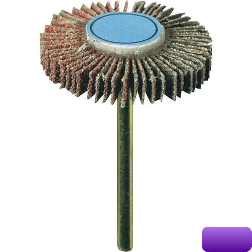 Lamelový stopkový brúsny kotúč 4,8 mm (504)