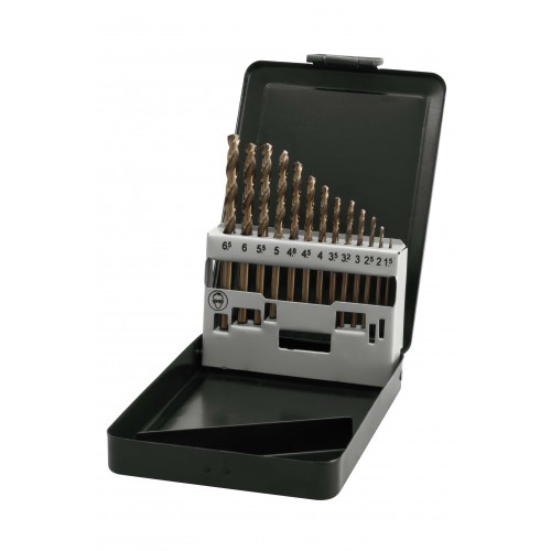 Sada vrtákov HSS-Co5 cobalt 13-dielna