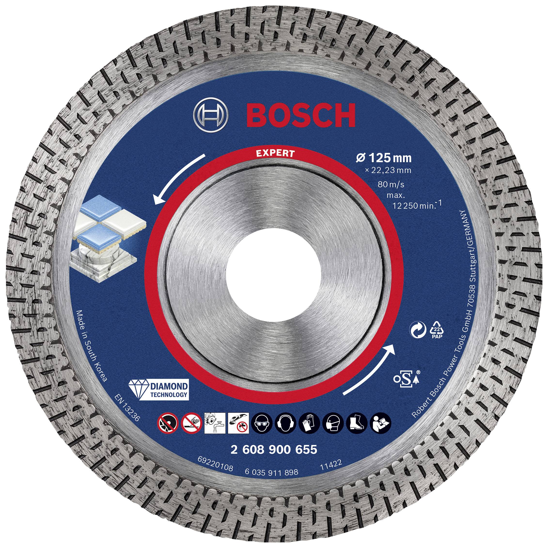 BOSCH Best for Hard Ceramic 125x22mm 
