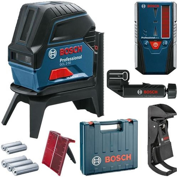 BOSCH GCL 2-50 + RM1 + BM3 + LR6 0601066F01