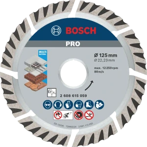 Diamantový kotúč BOSCH PRO Multi Material 125mm