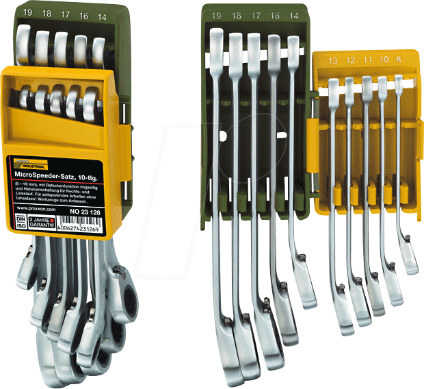 PROXXON Ráčňové kľúče 23126