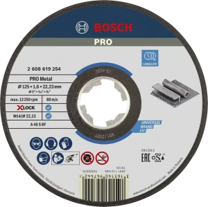 BOSCH X-LOCK Expert for Metal 125mm