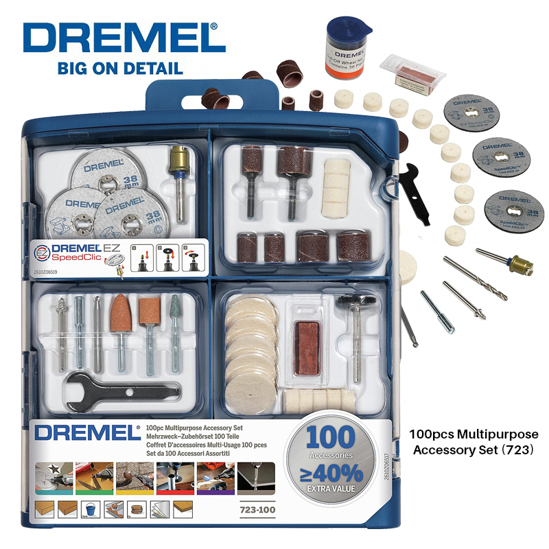 Súprava 150ks DREMEL univerzálna modulárna (724)