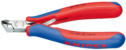 Štipacie kliešte čelné Knipex pre elektroniku 6452115