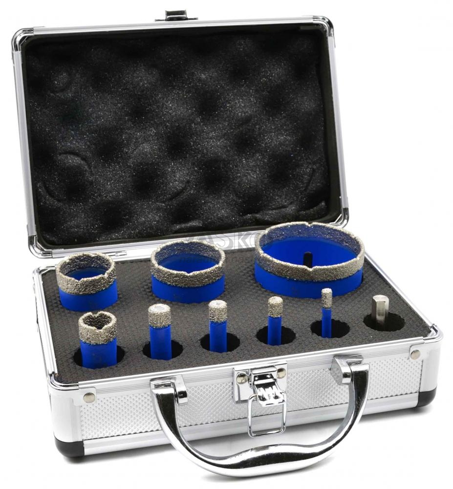 Sada koruniek M14 - 6, 8, 10, 12, 20, 35, 45, 68 mm