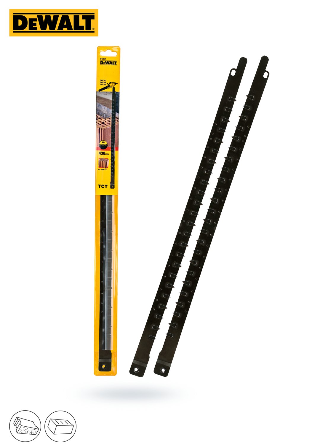 Pilové listy tehla Dewalt DT2974 430mm