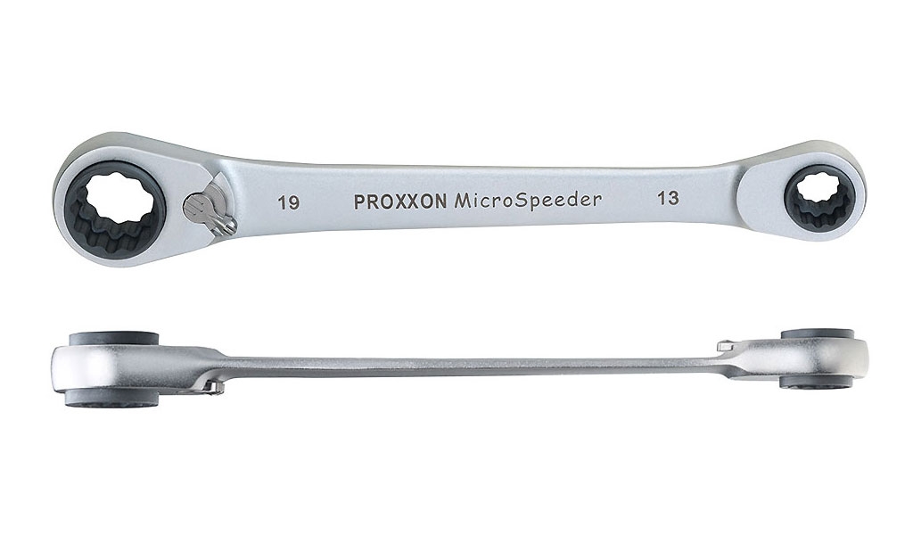 Kombinovaný kľúč račňový PROXXON Micro 10,13,17,19mm 23236