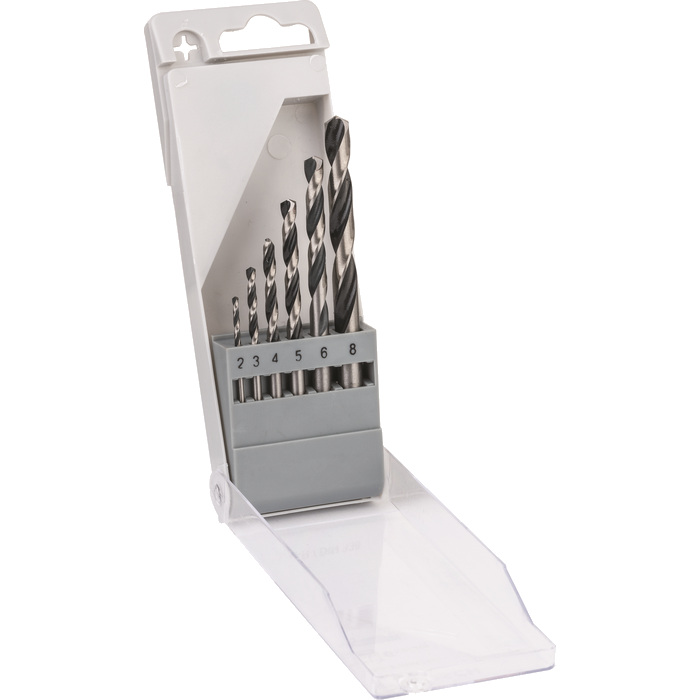 Sada vrtákov BOSCH HSS PointTeQ 6-dielna 