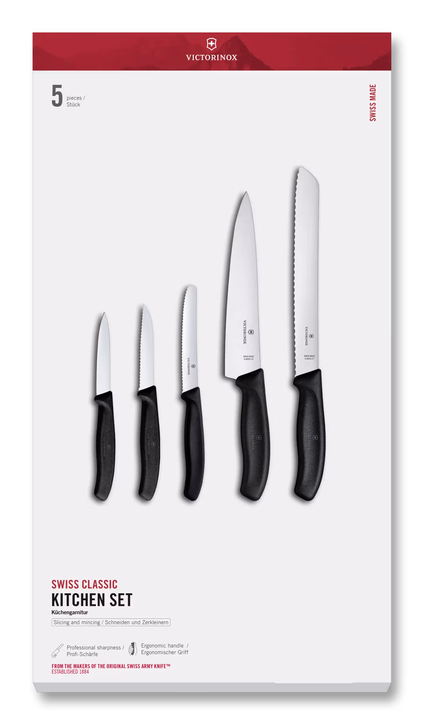 Súprava nožov VICTORINOX 6.7133.5G