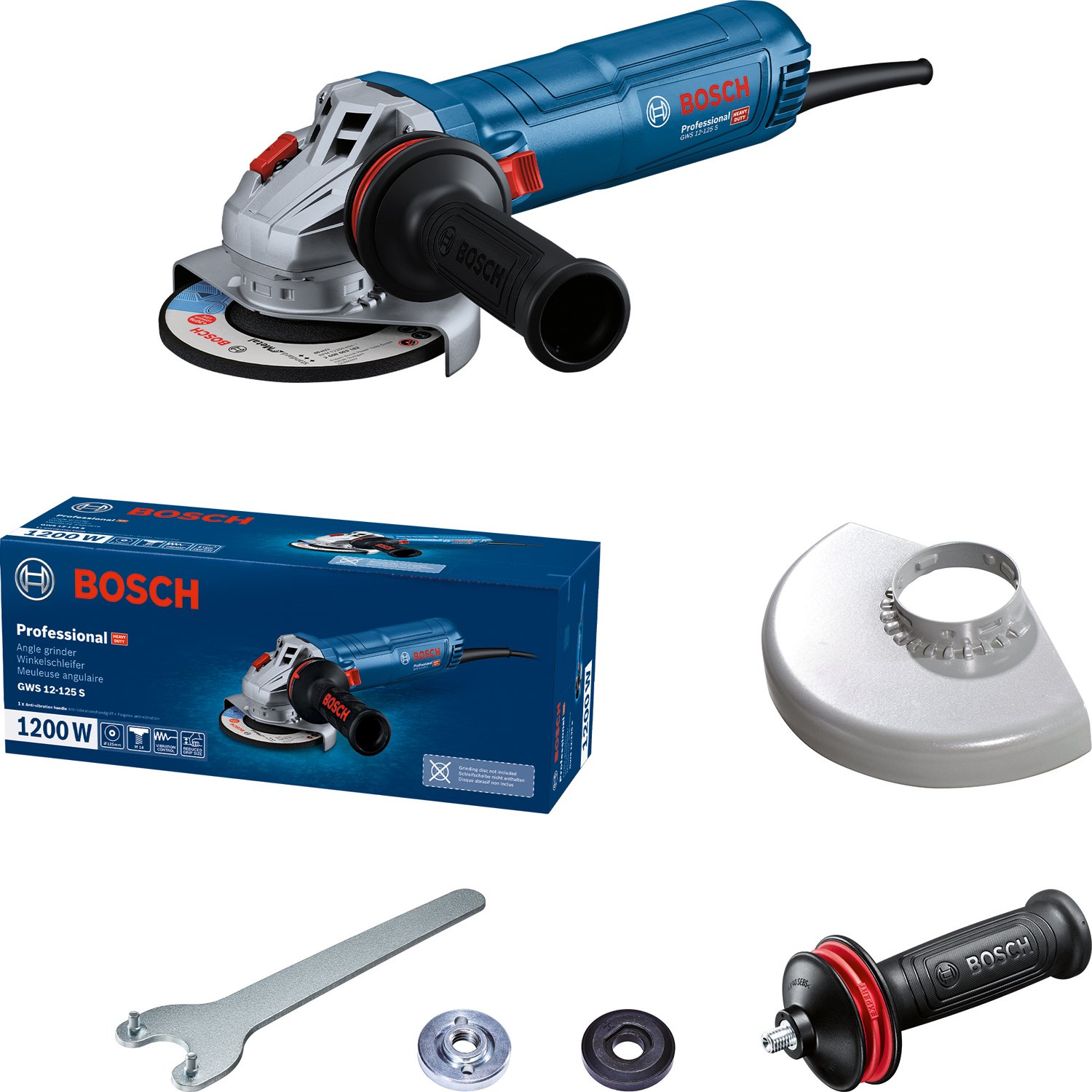 BOSCH GWS 12-125 S 06013A6020