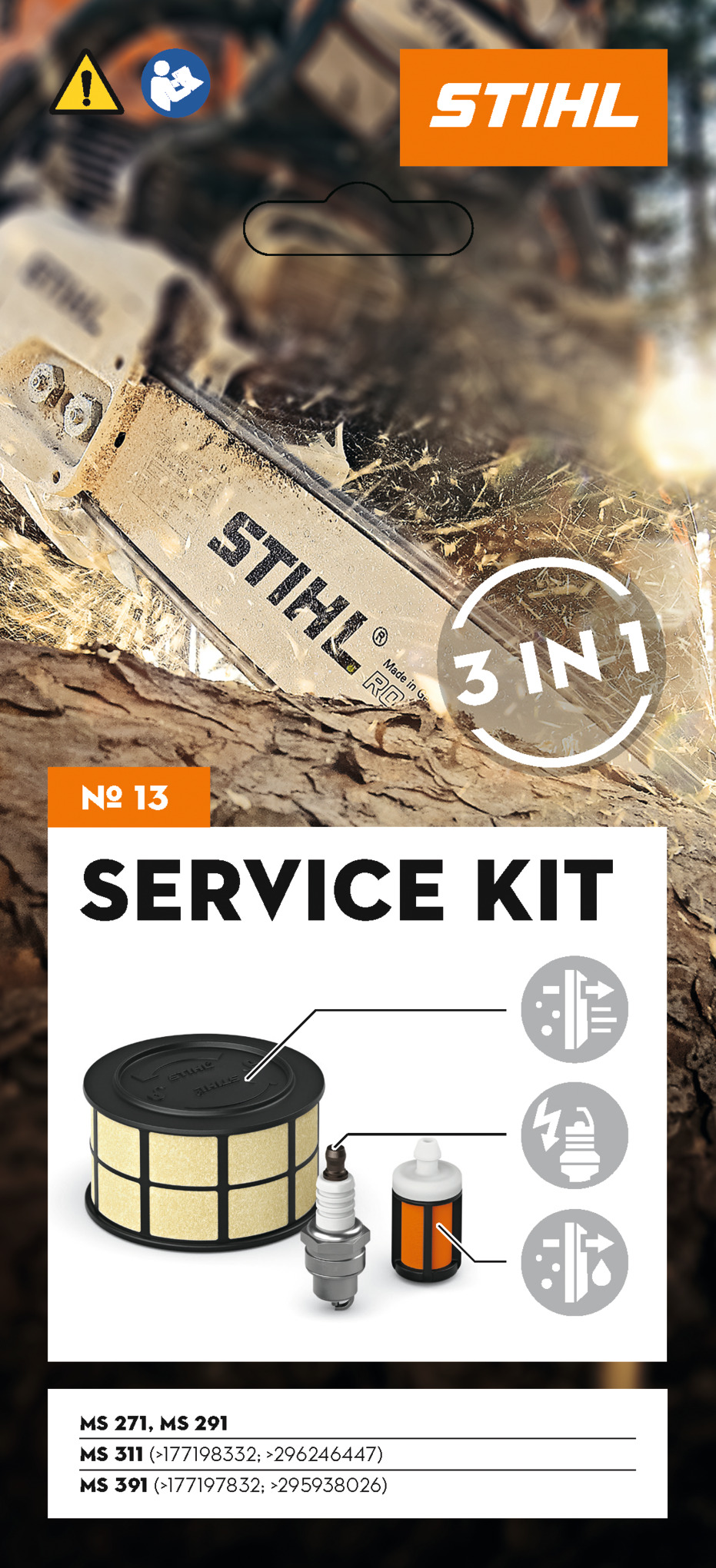 Servisná sada No 13 STIHL MS 271, MS 291, MS 311, MS 391