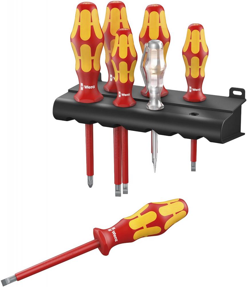 Sada elektroskrutkovačov WERA 160i/7 PL+PH VDE