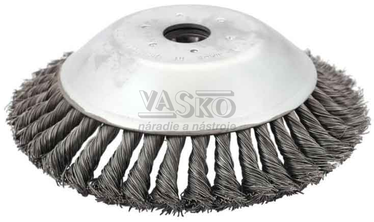Kartáč hrnčekový 200x25,4 mm do krovinorezu