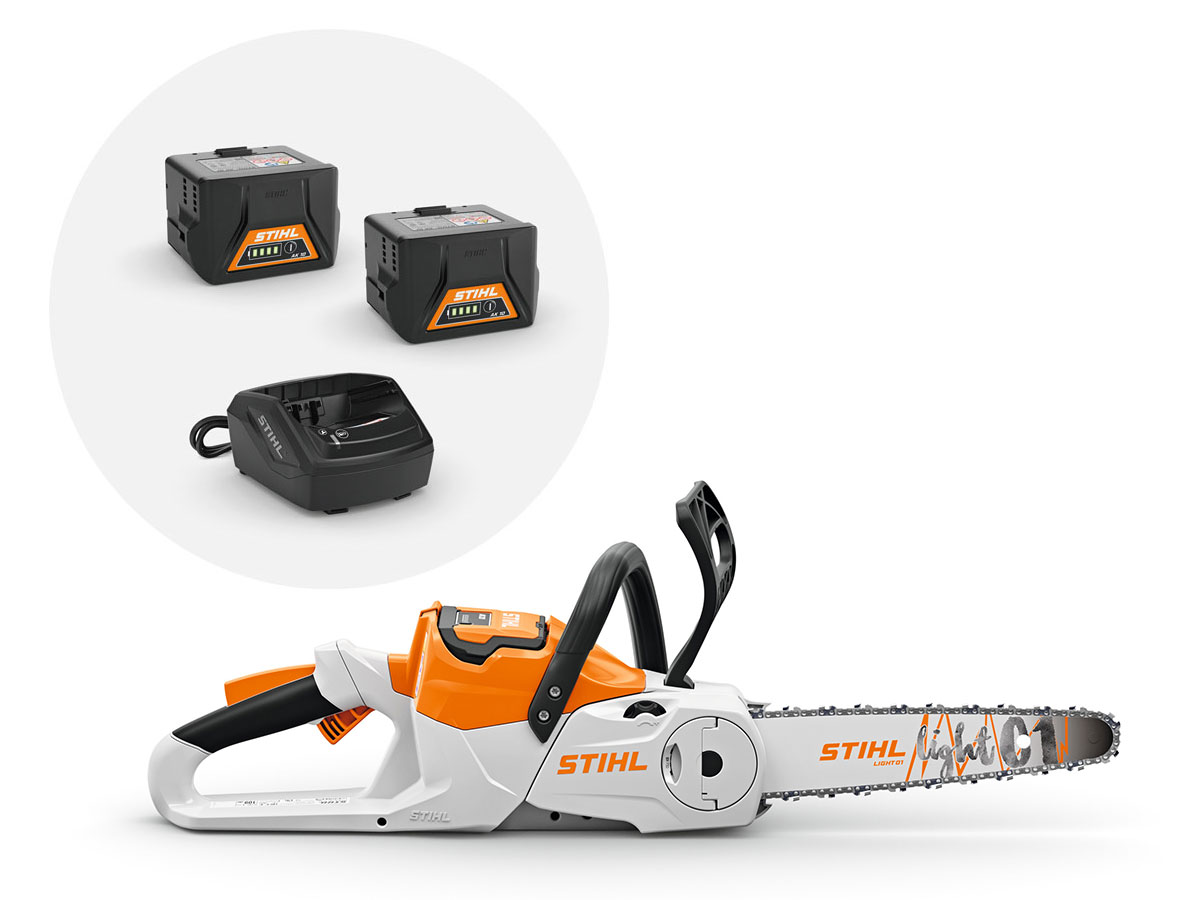 STIHL MSA 70 C-BQ, set 2xAK30 + 1xAL101