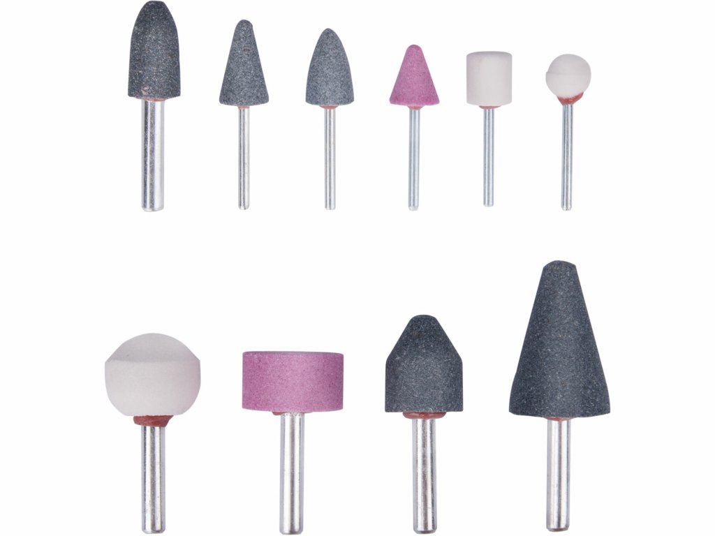 Sada brúsnych teliesok z kameňa 10 dielna