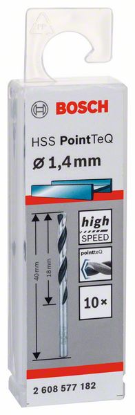 BOSCH HSS PointTeQ 1,4 mm 10ks