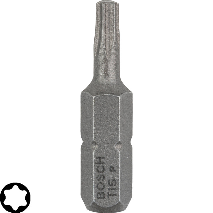 Skrutkovací hrot BOSCH Extra Hard T15, L 25 mm