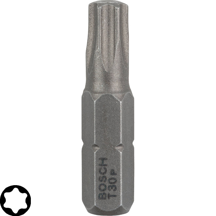 Skrutkovací hrot BOSCH Extra Hard T30, L 25 mm