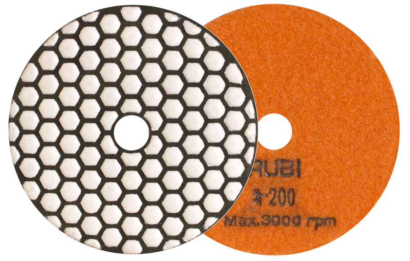 Flexibilný diamantový leštiaci kotúč RUBI 100 mm zr.200