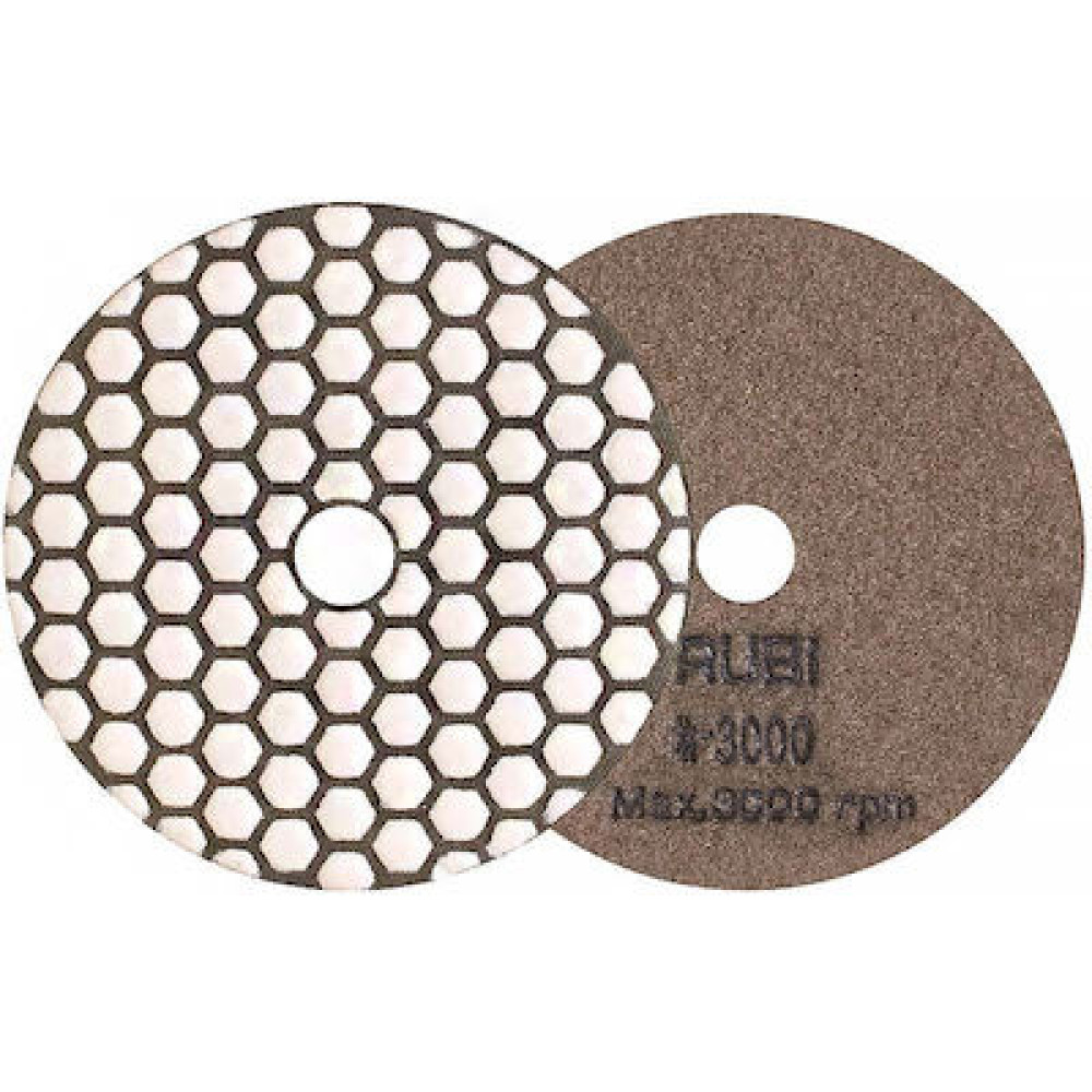 Flexibilný diamantový leštiaci kotúč RUBI 100 mm zr.3000