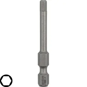 Skrutkovací hrot BOSCH Extra Hard HEX4, L 49 mm