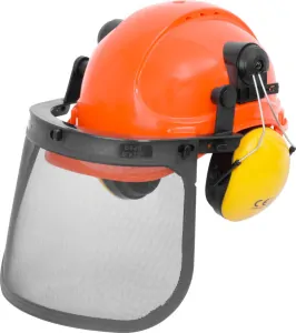 Štít Safetyco, prilba a chránič sluchu