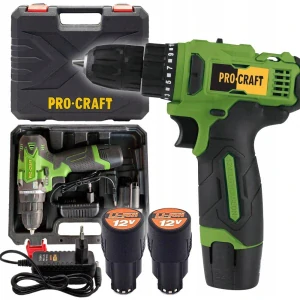 Aku skrutkovač PROCRAFT PA12Li kufor
