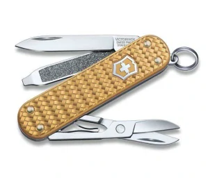 VICTORINOX Classic SD Precious Alox, Brass Gold