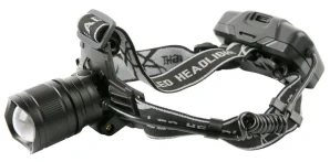 Čelovka XHP70 LED, 2000 lm, ZOOM, 3x2000 mAh, IP43