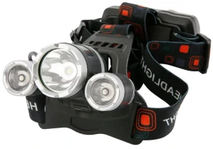 Čelovka H931, T6+2 XPE LED, 300 lm, 1200 mAh