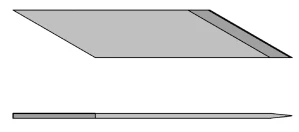 Náhradné nože MSC PROXXON 27302 40 ks