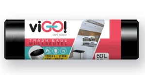 Vrecia na odpad viGO! LDPE silné 60l/10 ks 60x70cm