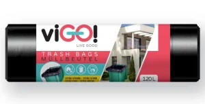 Vrecia na odpad viGO! LDPE silné 120l/10 ks 70x105cm