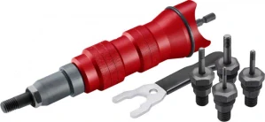 Nitovací adaptér do vŕtačky 1/4", M3 - M10