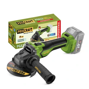 Aku uhlová brúska PROCRAFT 125mm SPGA22 - sólo verzia