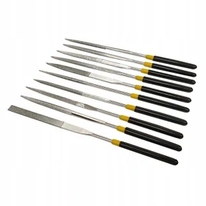 Sada diamantových pilníkov 3 x 140 mm 10-dielna
