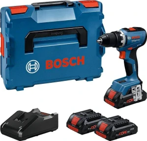 BOSCH GSR 18V-65 set 3 x aku 4,0Ah ProCore