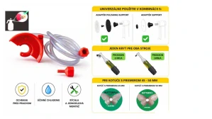 Univerzálny kryt kotúča pre PROXXON LWB a LHW s použitím Supportu 01079