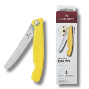 Victorinox skadací nôž na paradajky žltý 6.7838.FC111 cm