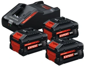 BOSCH 3× EXBA18V-80 + EXAL18V-160