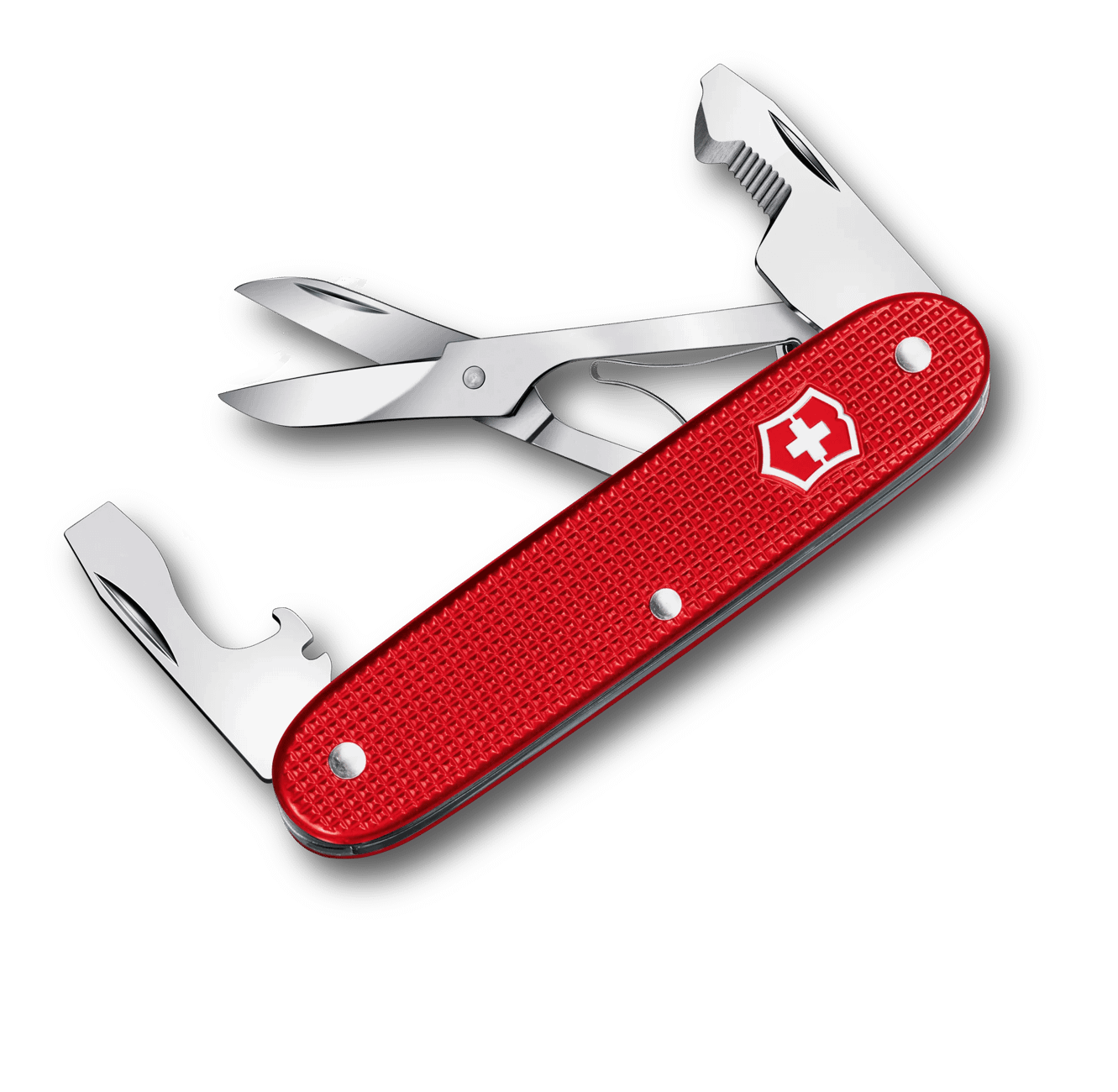 VICTORINOX Companion Slim Alox, červený