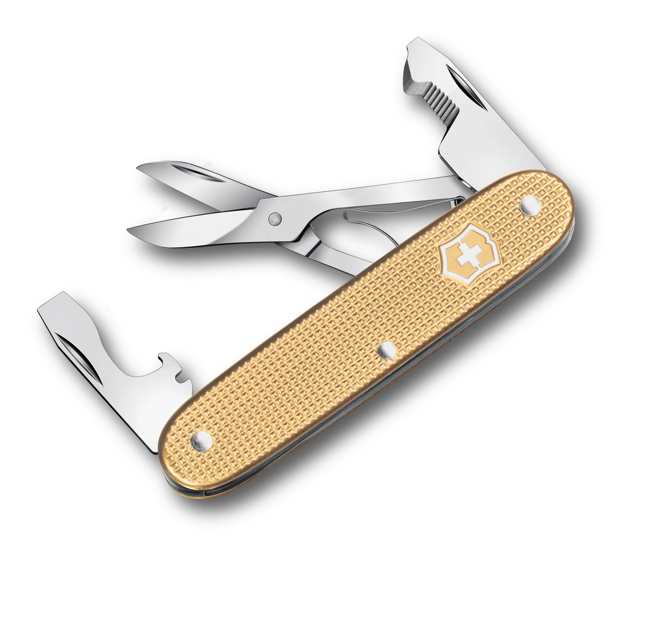 VICTORINOX Companion Slim Alox, zlatý